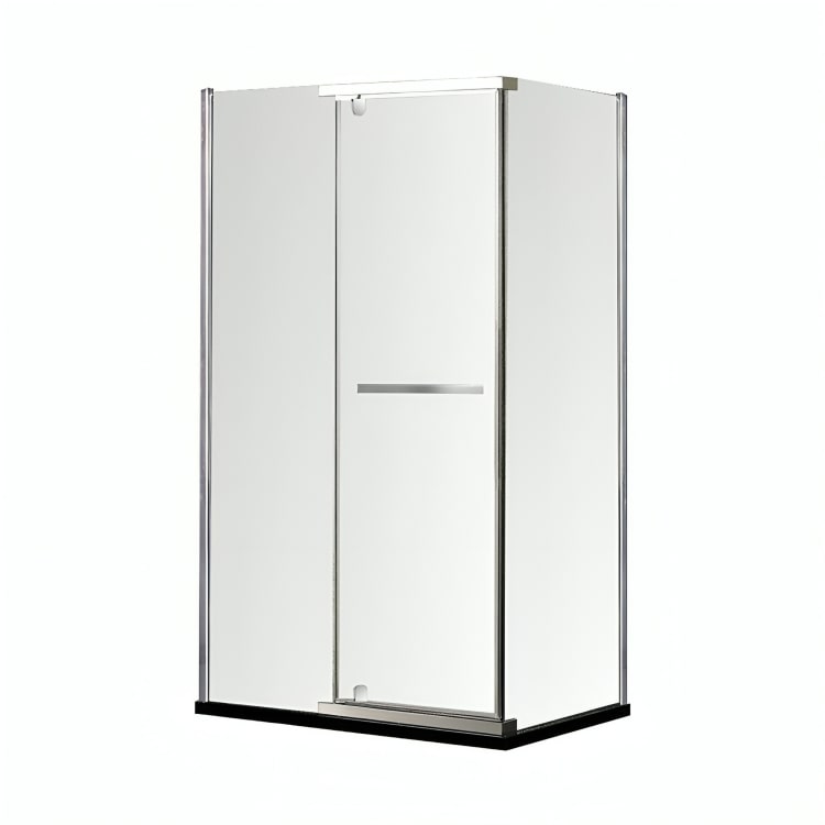 Cancel esquinero de baño Zúrich con puerta pivotante. Vidrio templado de 8 mm, marco de aluminio cromado y panel lateral. Diseño moderno, resistente y fácil de limpiar.
SKU: AZ07F3