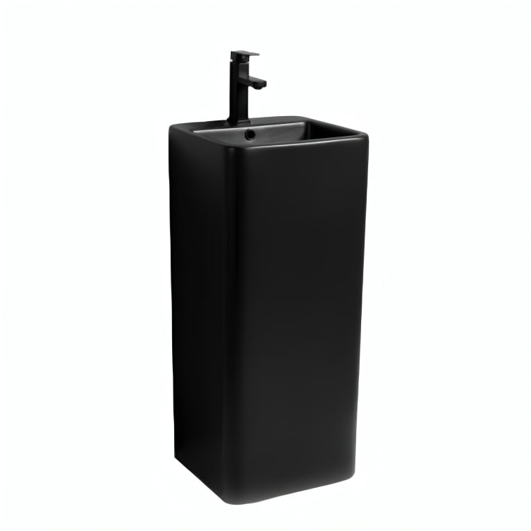 Lavabo de pedestal Bourget: diseño minimalista rectangular en cerámica de alta resistencia. Disponible en blanco y negro, con calidad certificada y fácil mantenimiento.
SKU: 204BL
