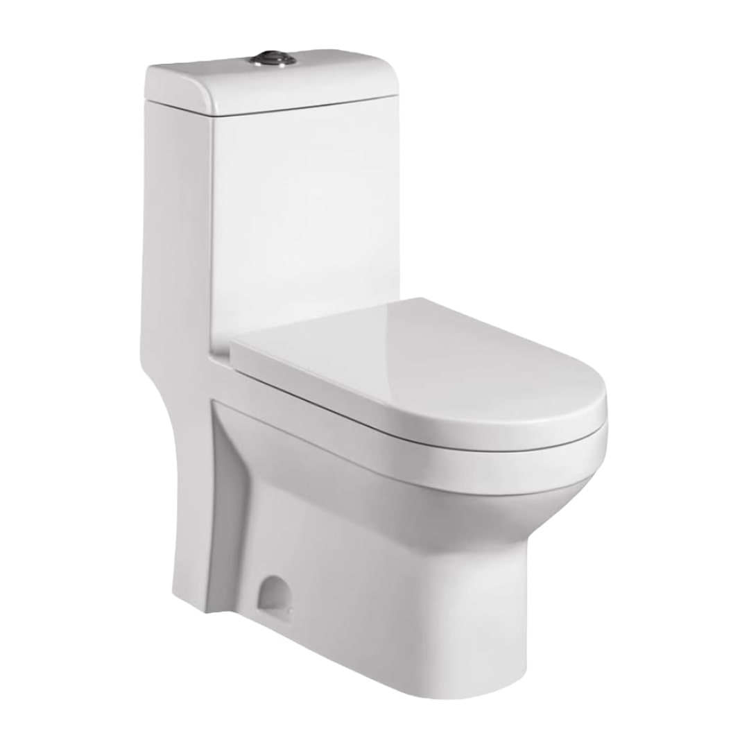 Sanitario One Piece Eneas con descarga Tornado de 4.8 L, doble botón y diseño robusto. Cerámica premium, asiento con cierre suave y garantía de 10 años.
SKU:WS-B8014