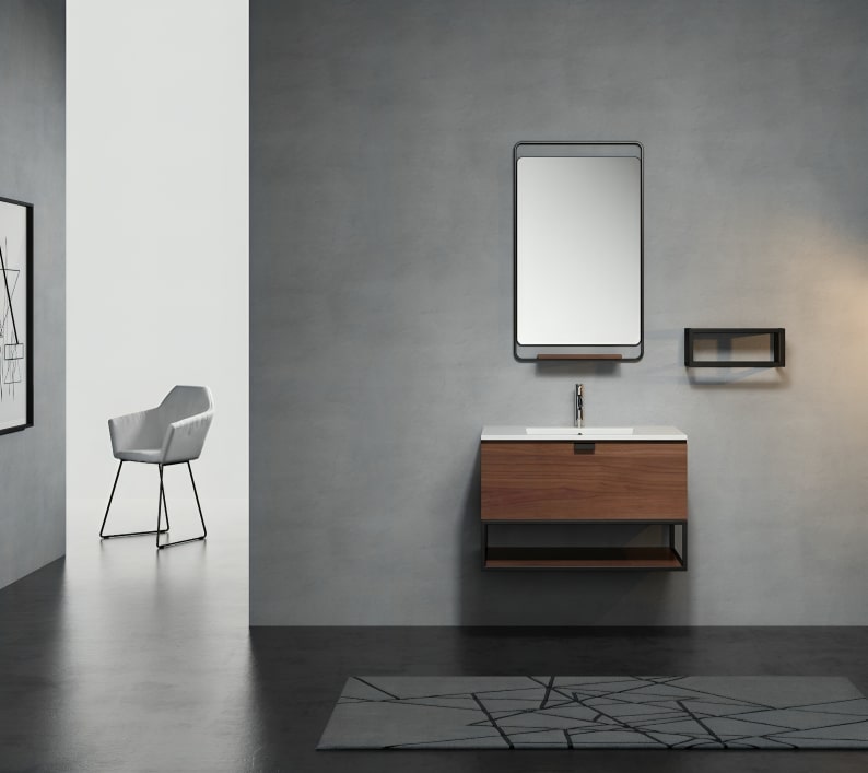 Mueble de baño Klint
Acabado tipo nogal, lavabo de cerámica, cajón con cierre suave y estante de acero inoxidable. Elegancia y funcionalidad para baños modernos.
AC815233-60