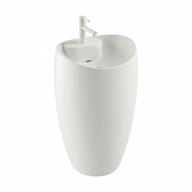 Elegancia y resistencia en un solo diseño. El Lavabo de Pedestal Louise ofrece cerámica premium con certificaciones internacionales y fácil mantenimiento.

SKU: WS-065B
