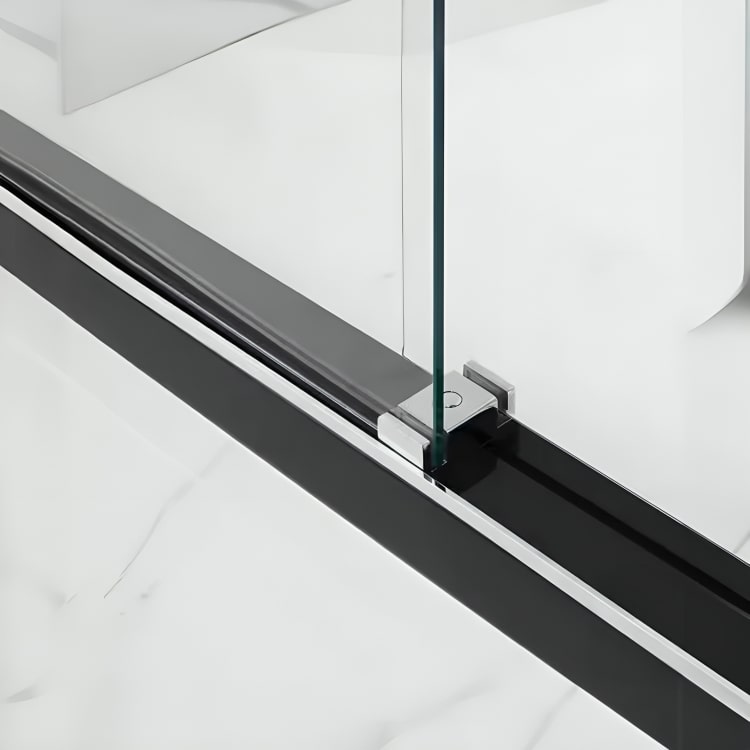 Puerta de ducha Mónaco con vidrio templado de 8 mm, marco de aluminio y capa de nanovidrio. Sistema de poleas silenciosas, amortiguación anticolisión y diseño de lujo.

SKU: BP43P2