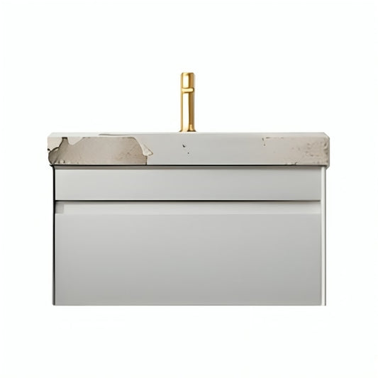 Mueble de baño Michelangelo en blanco mate con encimera de piedra sinterizada y cajón de cierre suave. Materiales premium, estilo arquitectónico y certificaciones internacionales.

SKU: WS810798-80